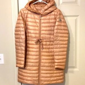 Moncler barbel drawstring puffer